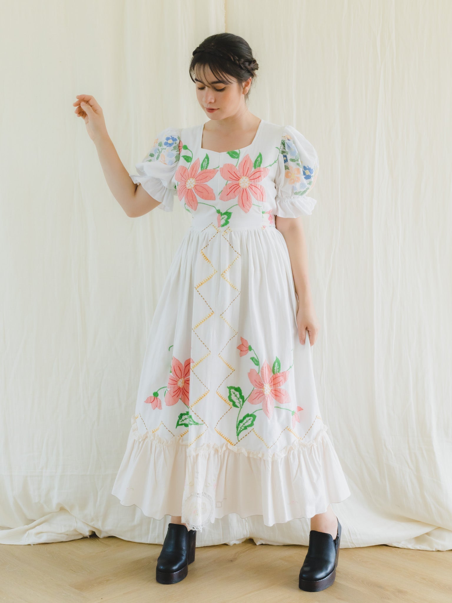 Vintage Embroidered Dress