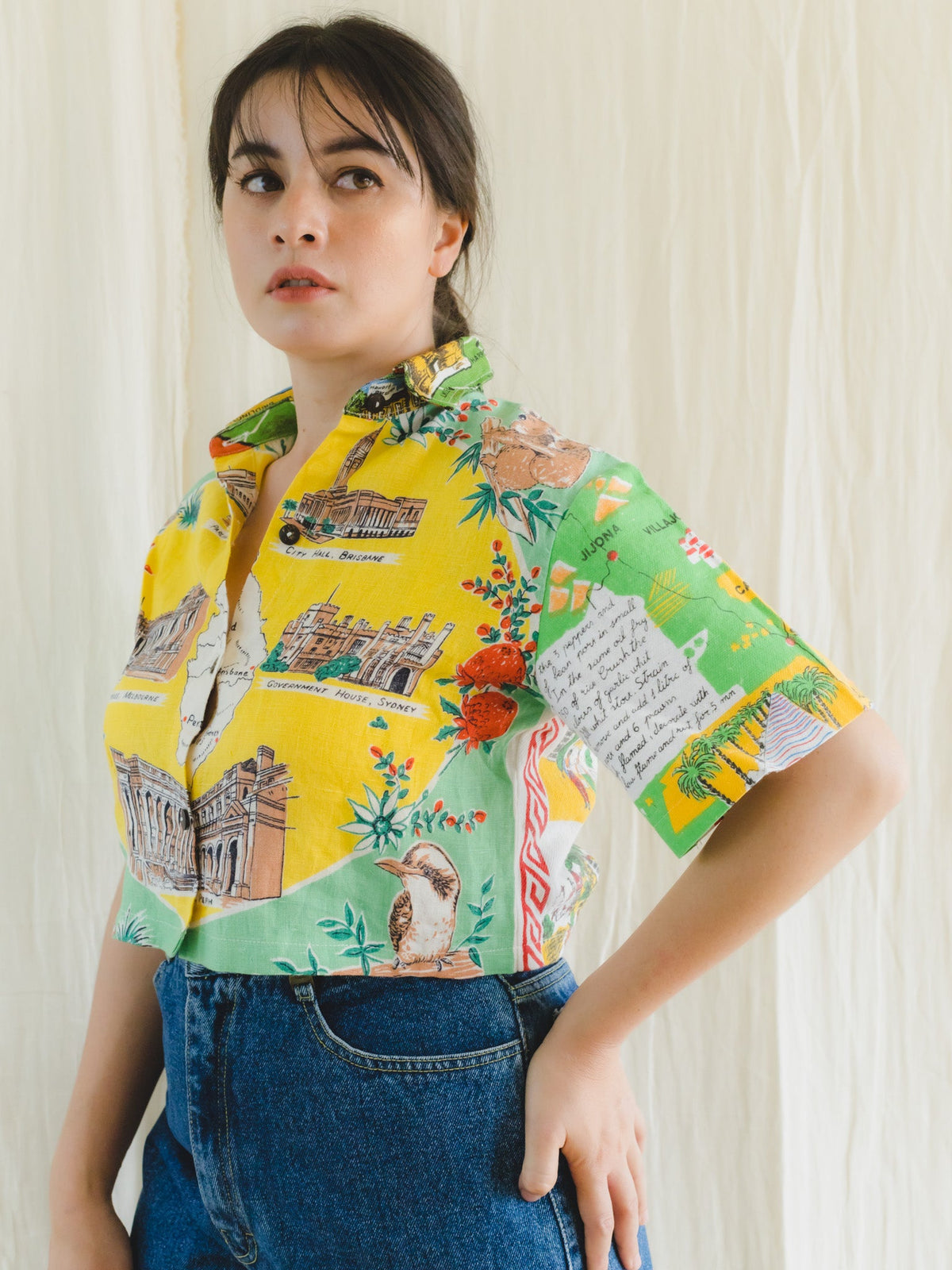 Sugar Cream Vintage - Upcycled and Sustainable Tops!