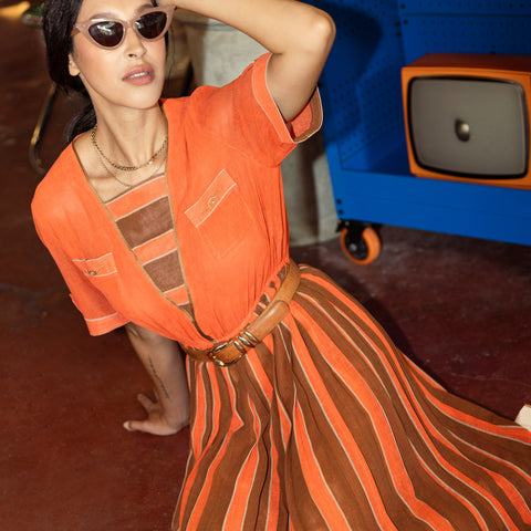 Sugar Cream Vintage-Vintage Accessories-Vintage Leather Belts