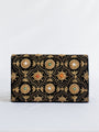 Vintage Golden Zardozi Velvet Pearl Detailing Handmade Sling