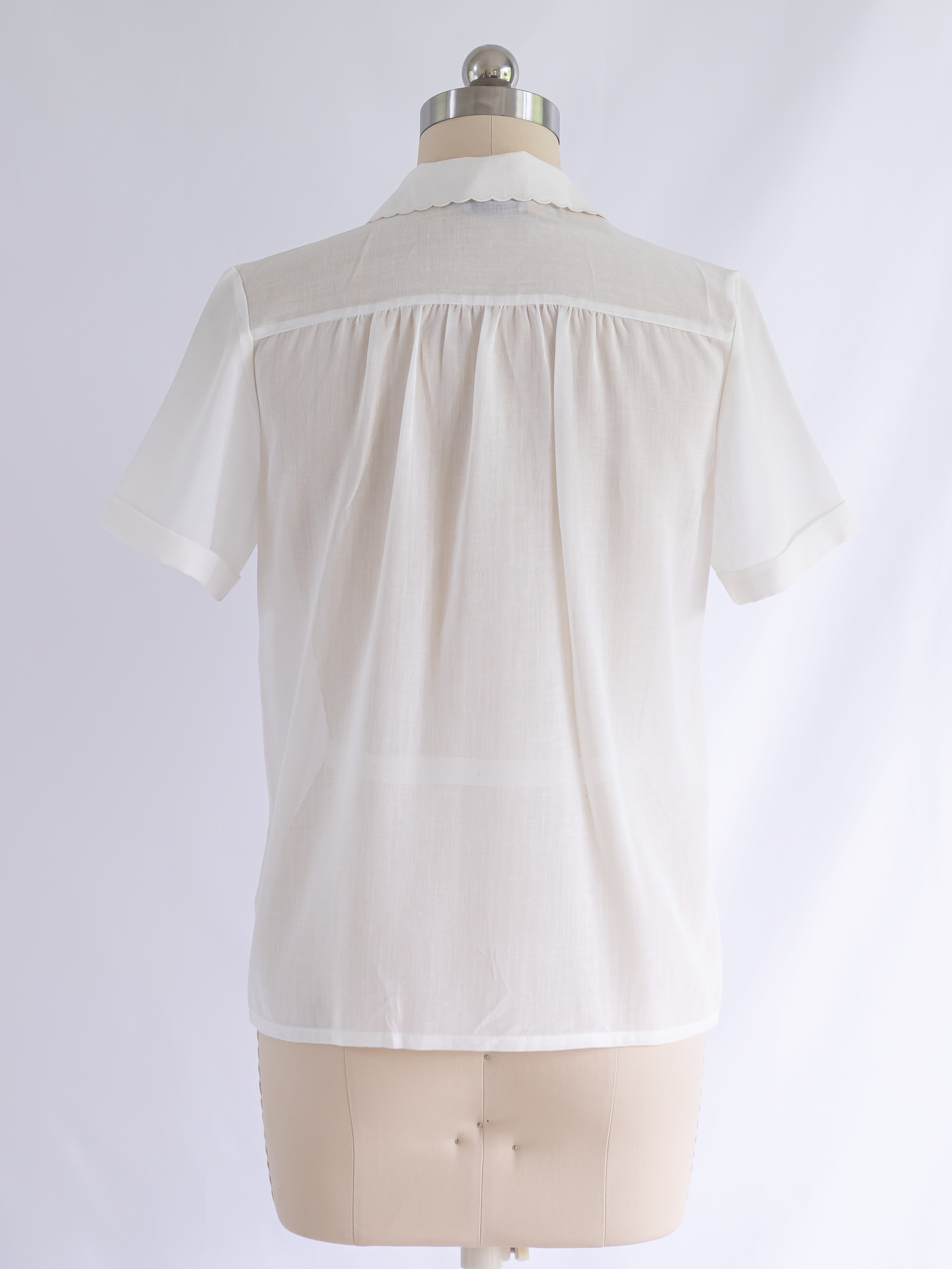 Ameri（アメリ）の「2WAY LADY FISHBONE MINI BLOUSE（シャツ