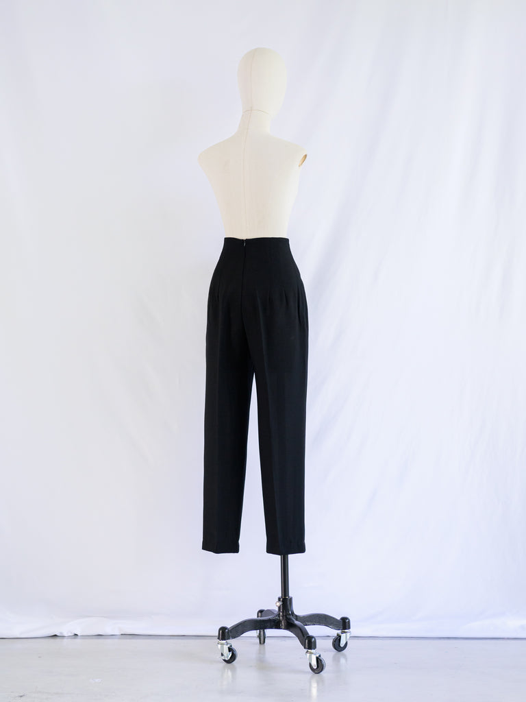 Sugar Cream Vintage - Vintage high-waisted Pants Sugar Cream Vintage - Vintage high-waisted Pants