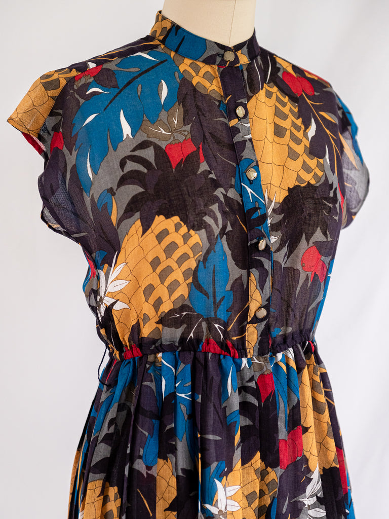 Vintage hot sale tropical dress