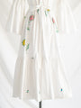Re-design Upcycled Boho Bliss Embroidered Maxi Dress