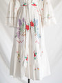 Re-design Upcycled Ethereal Garden Floral Maxi Dress