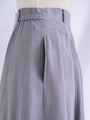 Vintage Cotton Gray Maxi Skirt