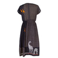 SUGARCREAM_VINTAGE_GIRAFFE_CHIFFON_BLACK_MIDI_DRESS_2