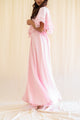 Pale pink evening vintage dress
