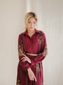 SUGARCREAM_VINTAGE_MAROON_CHIFFON_FLORAL_PLEATED_MIDI_DRESS_3