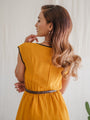 Yellow vintage dress