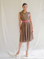 SUGARCREAM_VINTAGE_CHIFFON_BROWN_FLORAL_SLEEVELESS_MIDI_DRESS_1