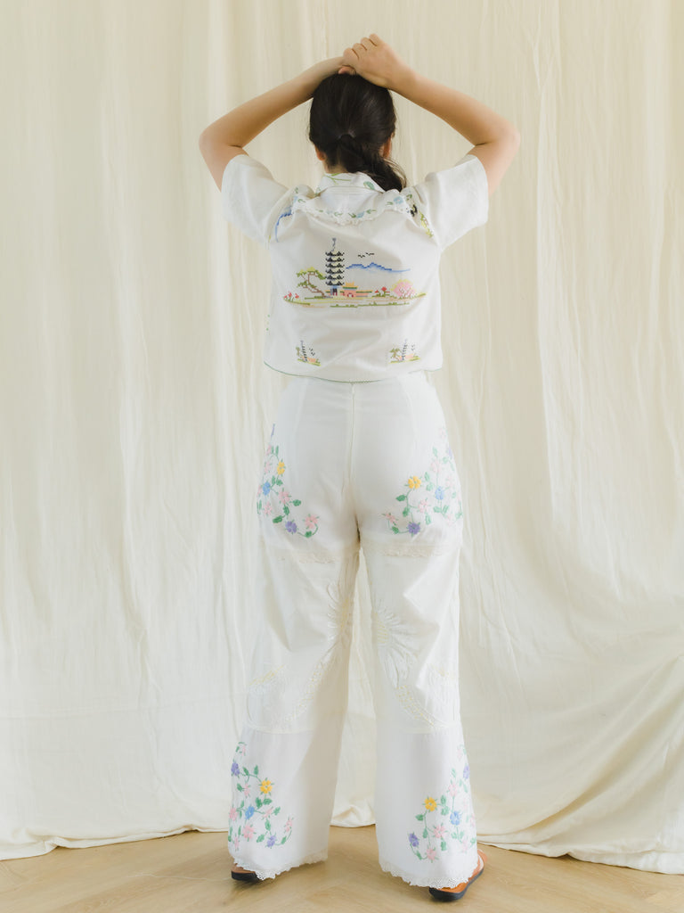 SUGARCREAM_REDESIGN_TOP_TROUSERS_SET_UPCYCLED_GREEN_EMBROIDERED_2