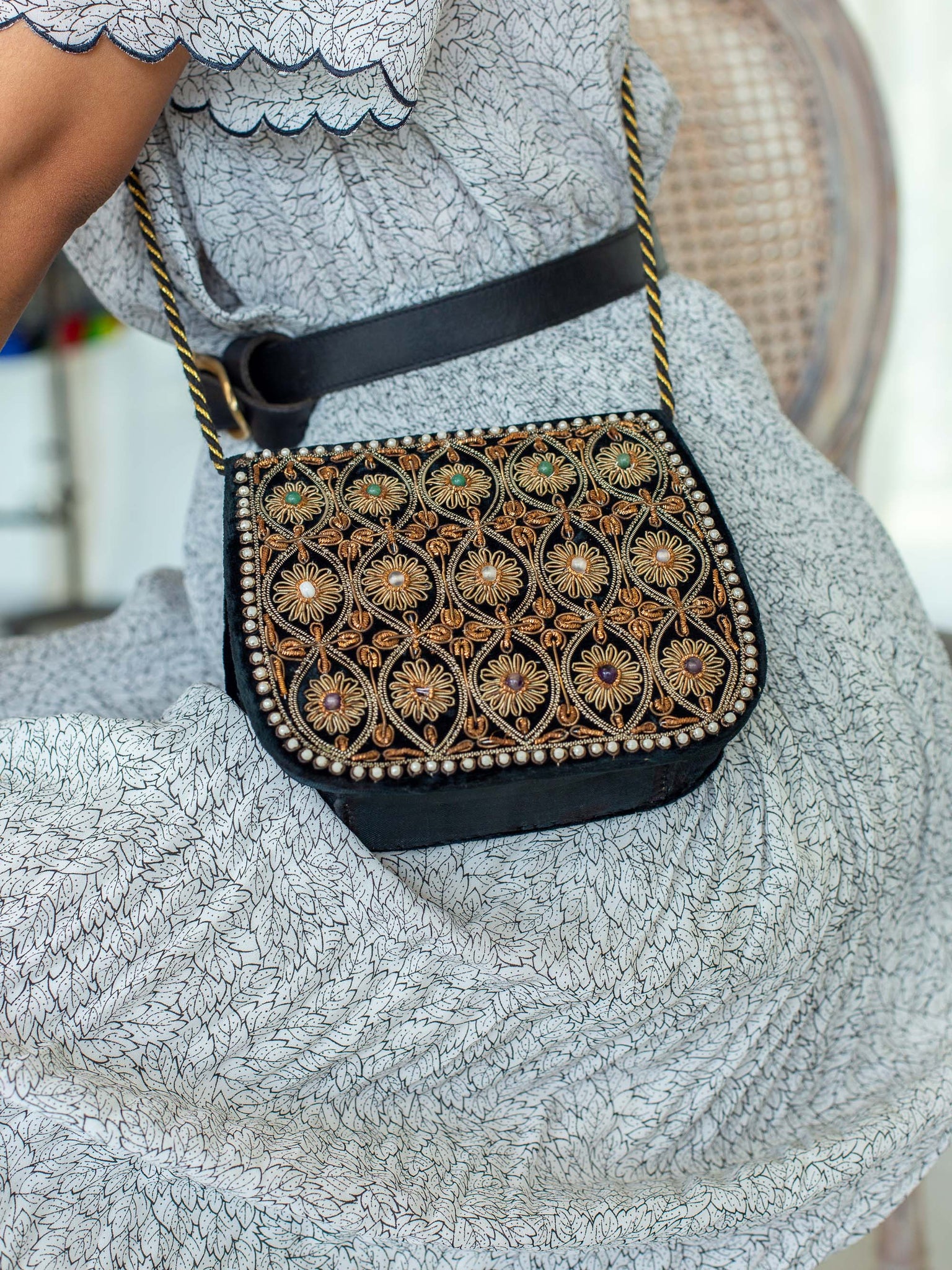 Vintage Bohemian Indian vintage handbag