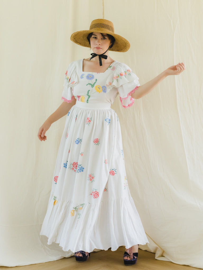 SUGARCREAM_REDESIGN_UPCYCLED_PINK_MAXI_DRESS_1