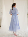 SUGARCREAM_VINTAGE_BLUE_FLARE_SLEEVED_HIGH_NECKLINE_MIDI_DRESS_2