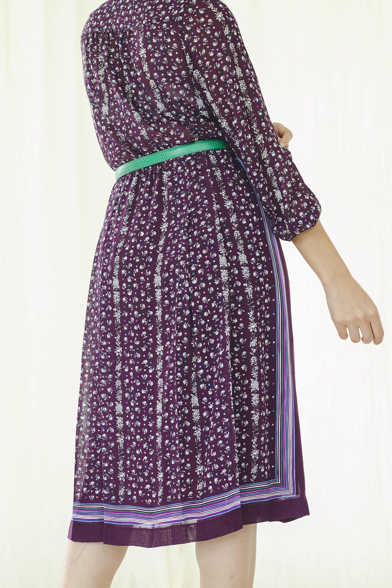 Gitanes branded 80s vintage dress - Sugar & Cream Vintage