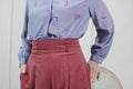 Chiffon long-sleeve blouse