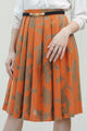 Orange vintage skirt